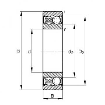 Rolamentos 2208-2RS-TVH FAG