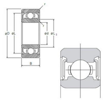 Rolamentos L-2112DD NMB