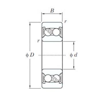 Rolamentos 2307-2RS KOYO