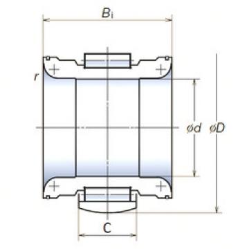 Rolamentos 135RNPH2102 NSK