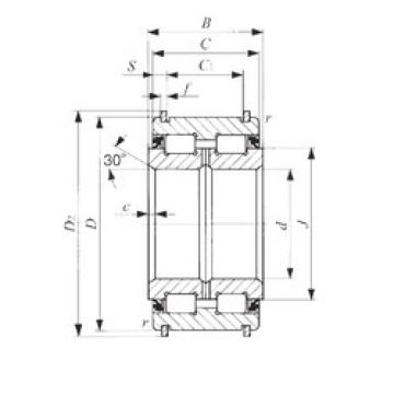 Rolamentos NAS 5052UUNR IKO