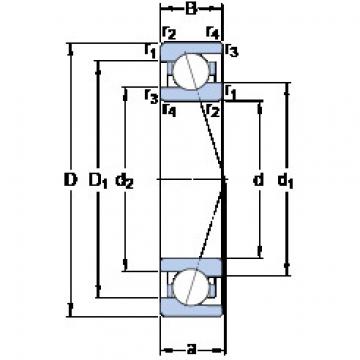 Rolando 71920 CE/HCP4A SKF