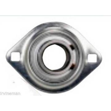 FHSR204-20mm-2FM Bearing Flange Pressed Steel 2 Bolt 20mm Bearings Rolling