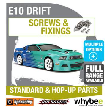 HPI E10 DRIFT CAR [Screws &amp; Fixings] Genuine HPi Racing R/C Parts!