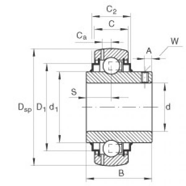 FAG Mancal tensor - GYE55-XL-KRR-B #1 image