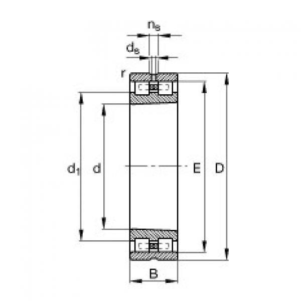 FAG Rolamento de rolos cil&iacute;ndricos - NN3034-AS-K-M-SP #1 image
