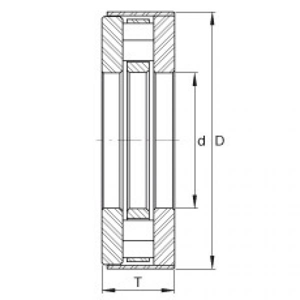 FAG Rolamento axial de rolos cil&iacute;ndricos - RCT23 #1 image