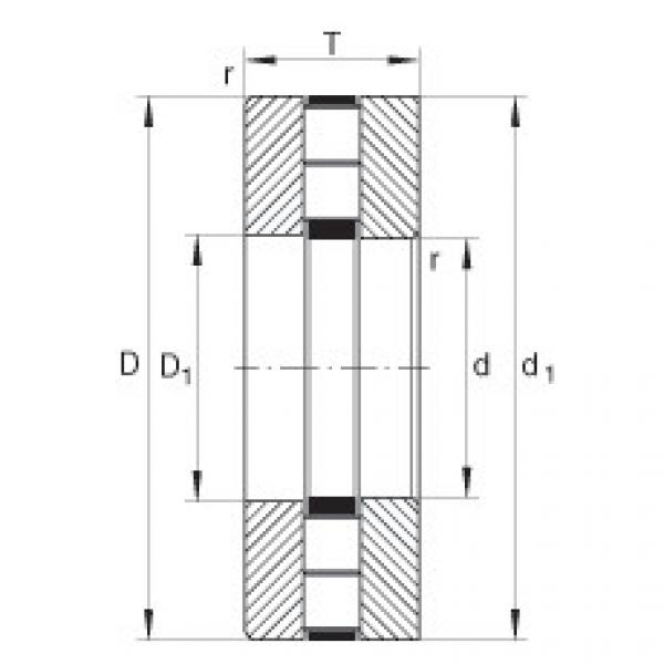 FAG Rolamento axial de rolos cil&iacute;ndricos - 89422-M #1 image