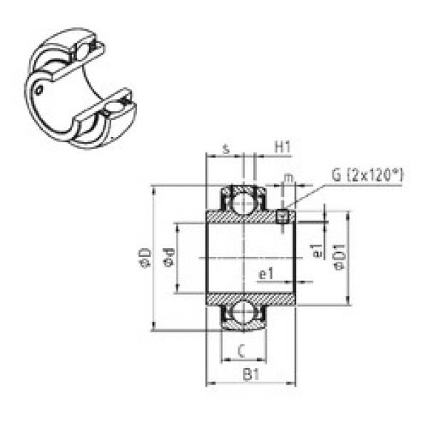 Rolamentos UC215 SNR #1 image