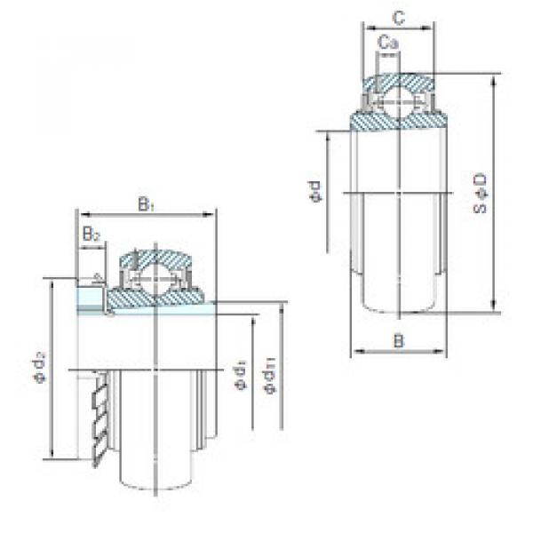 Rolamentos UK215+H2315 NACHI #1 image