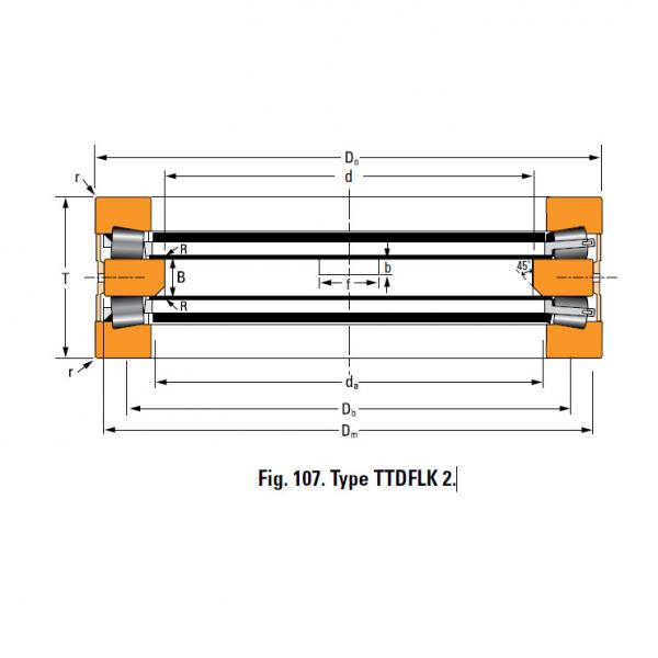 Bearing D3327G Thrust Race Double #5 image