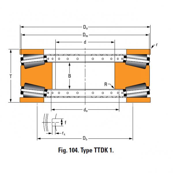 Bearing F21068B Thrust Race Single #2 image