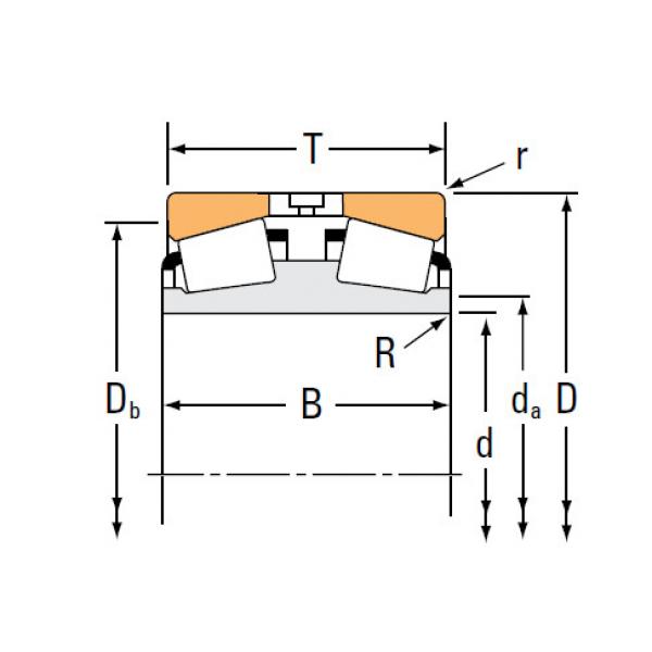 Bearing EE221039TD 221575 #1 image