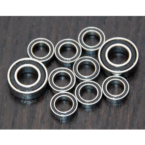 (10pcs) DURATRAX DELPHI INDY CAR Rubber Sealed Ball Bearing Set #5 image