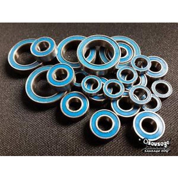 (Blue)Rubber Sealed Ball Bearing Set KYOSHO 1:10 TF-6 TOURING CAR 16pcs SDA #5 image