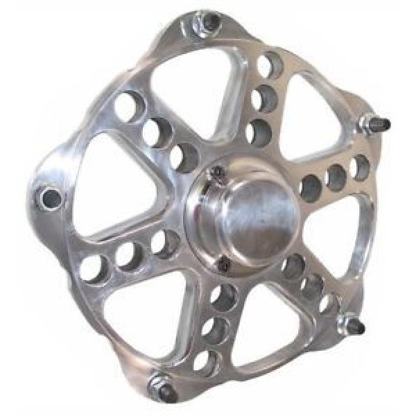 KEIZER ALUMINUM SPRINT CAR HUB W/BEARINGS,6 SPOKE,5 LUG,POLISHED #5 image